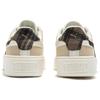 Puma Suede Platform Retro Casual Shock Absorbing Durable Low Top Sneakers Women Sneakers Almond 395228-02