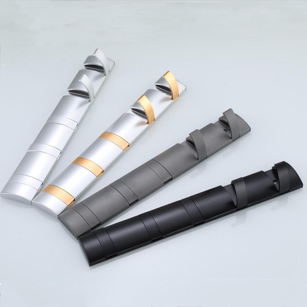 Wall-Mounted Folding Hook for Bathroom, Kitchen, Living Room, Wardrobe - 1 To 6 Row Hooks for Coats, Hats, and Clothes.