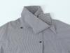 European Style Plaid Pocket Long Sleeve Shirt for Women 2025