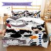 Broli Pattern Bedding,Quilt Set Quilt Cover Pillowcase Home Birthday Gift (1 * duvet cover + 2 * pillowcase, without core)