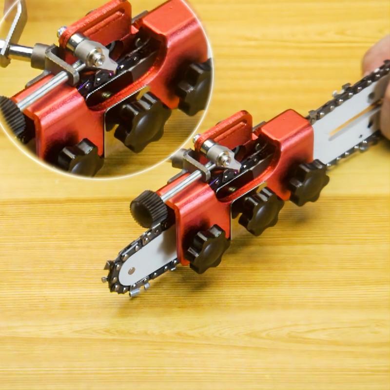 Chainsaw Chain Sharpening Jig,Chainsaw Sharpener Kit, Suitable Chainsaw Grinder Tool For All Kinds Of Chain And Electric Saws