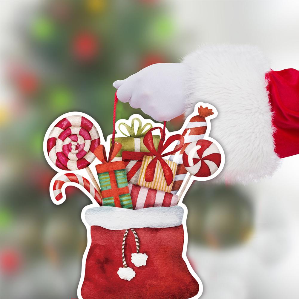 Decorações de Natal para casa Pingentes de porta de Natal Cabide de porta de Papai Noel para decoração de Natal e Ano Novo de 2024