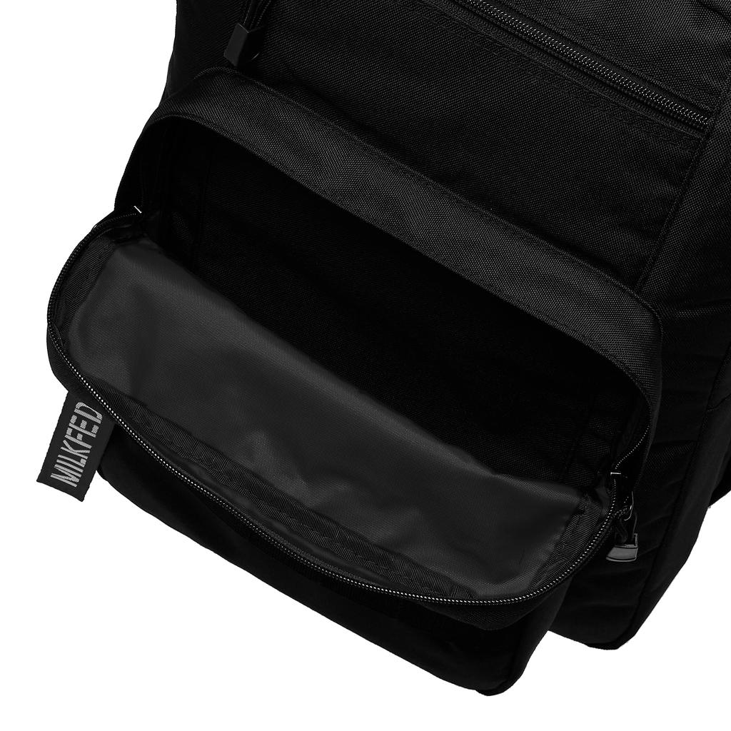 Milkfed Active Double Pocket Molle Backpack, Women's, Black