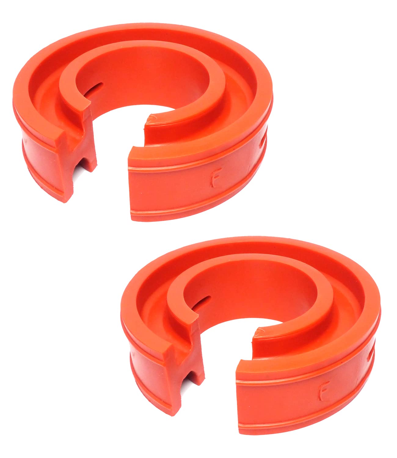 

h&b Universal Rubber Spacer Spring Rubber Height Adjustment Ride Comfort Improvement for Toyota Honda Nissan Daihatsu Suzuki Mazda 2 Pieces 12mm