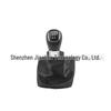 Gear Shift Knob with Chrome Lever and Leather Boot for Skoda Octavia A5 A6 (2004-2012)