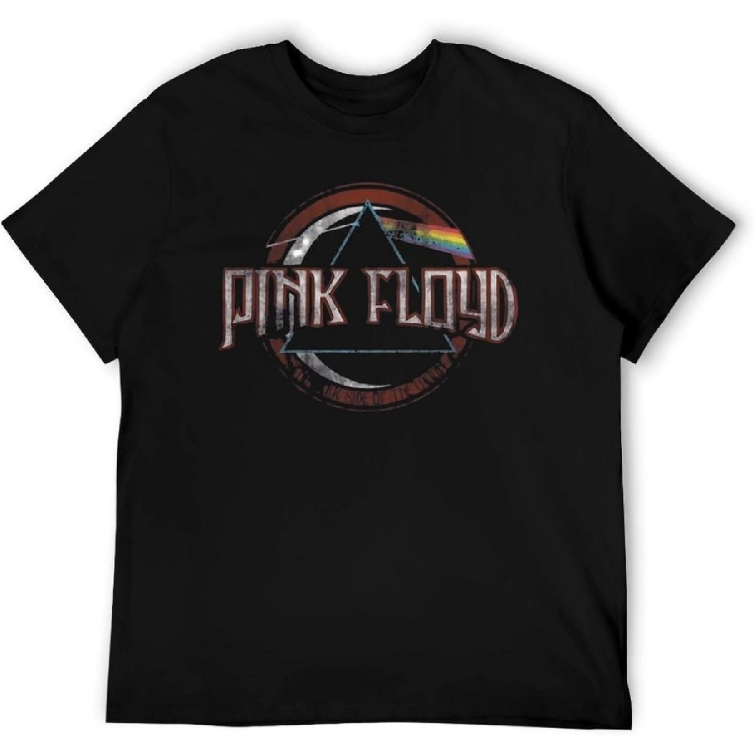 Vintage Psychedelic Music Tee - Retro Album Art Inspired Black T-Shirt S