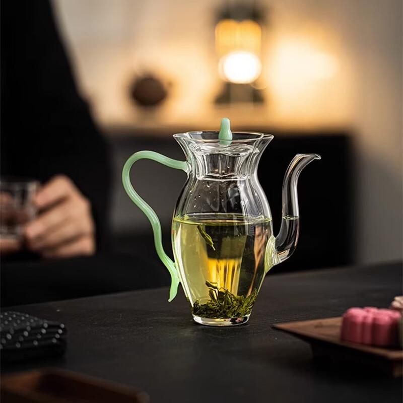Narcissus High Borosilicate Glass Teapot