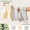 FENTENGCARE Women's 7A Antibacterial High-Waist Cotton Underwear 3-Pack