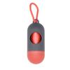 Portable Pet Waste Bag Dispenser Pill Shape Bullet-Shaped Garbage Box Cats Dogs Poop Extractive Clean-Up Bags Outside Walking
