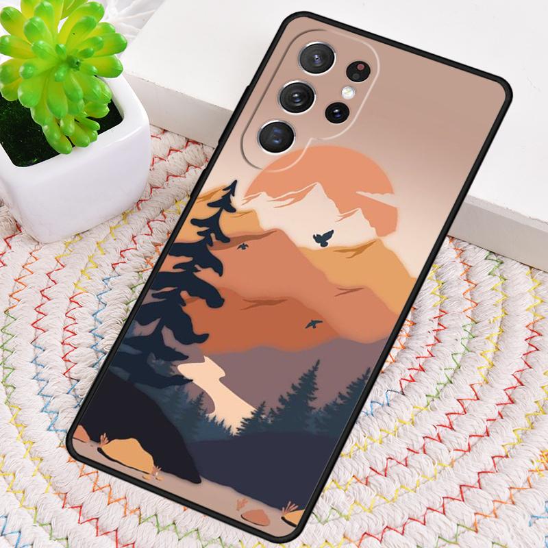 Wanderlust TPU Phone Case For Samsung Galaxy Note 10 Pro S26 S25 S24 S23 S22 Ultra Plus S21 FE S20 Shockproof Cover
