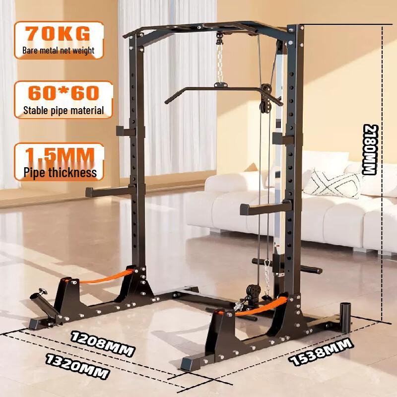 YANBO Weightlifting Bench & Squat Rack System
