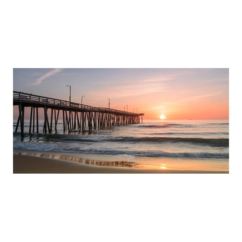 Sea Beach Bridge Posters And Prints Landscape Pictures Canvas Painting Modern Home Decor Wall Art For Living Room Sunset Cuadros