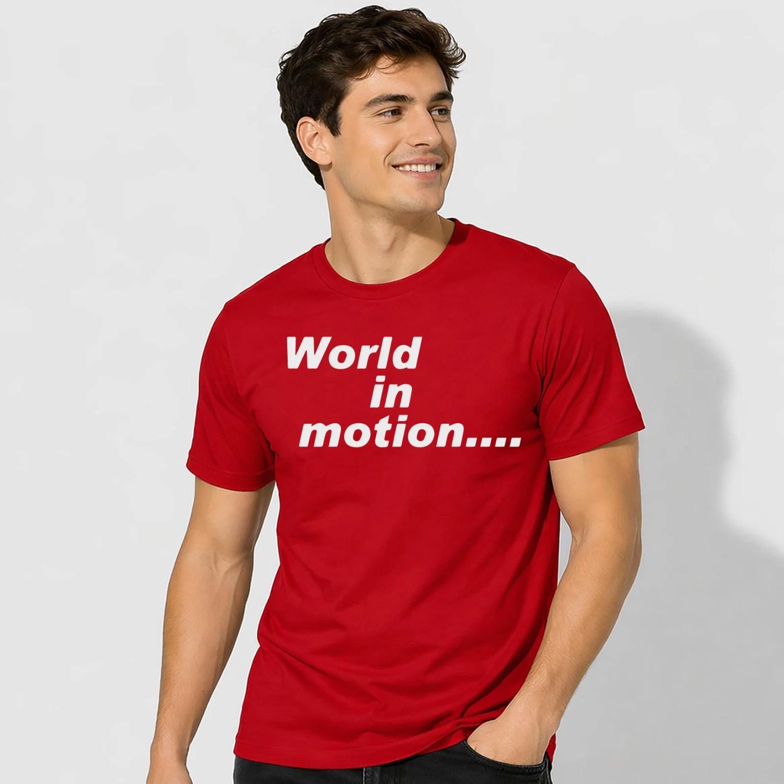 Fifa World Cup 2026 T-Shirt Soccer Graphic Tee Football, World in motion S