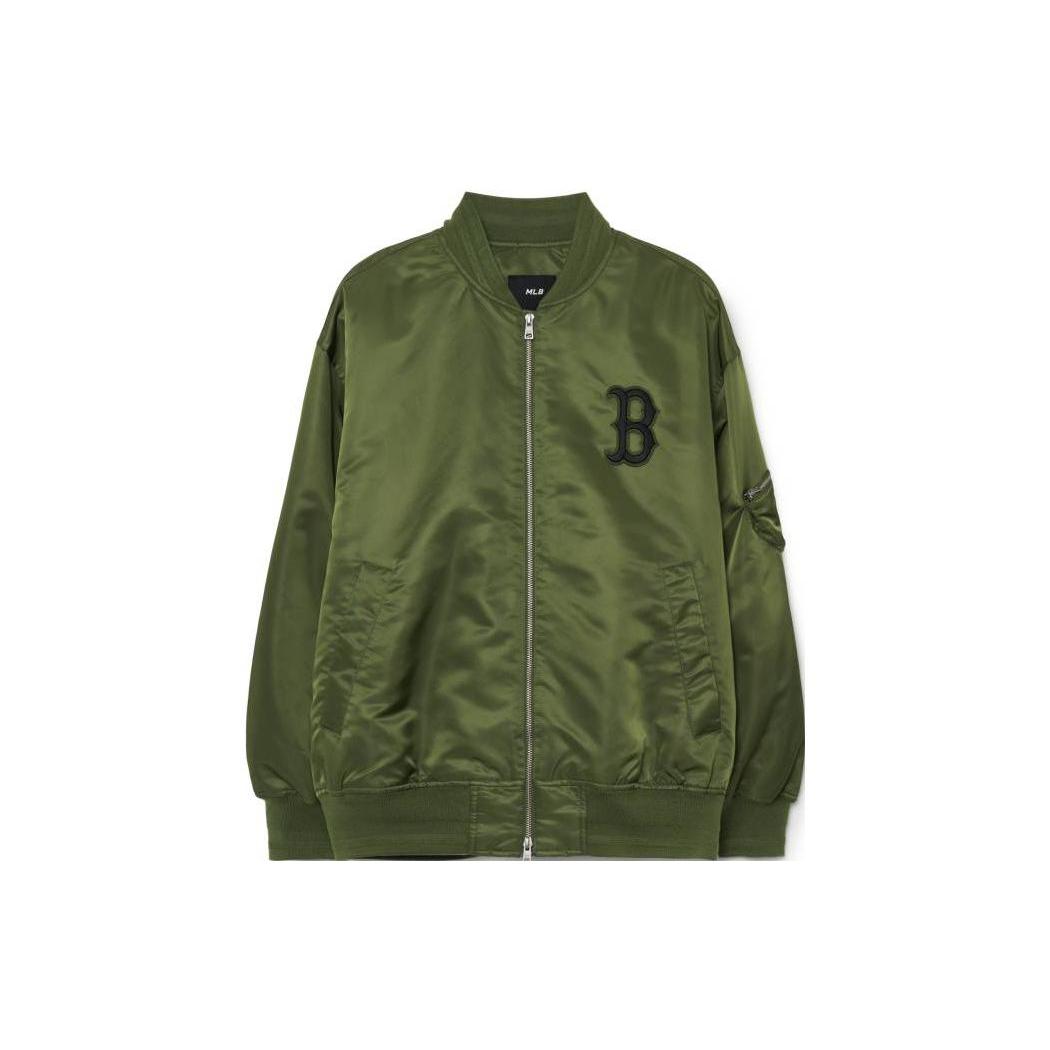 MLB Boston Red Sox Baseball Jacket Unisex Green 3AJPB0331-43KAS XS