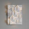 Nordic Geometric Art Wall Lamp