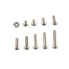 340PCS/SET M3 Stainless Steel Hex Socket Screws Nut Set With Box nut sock  metic nut and bolt assortment  thumb screw m3 color