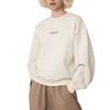 Women's Converse Sweatshirts Women's White Crew Neck Moderate Straight Fit