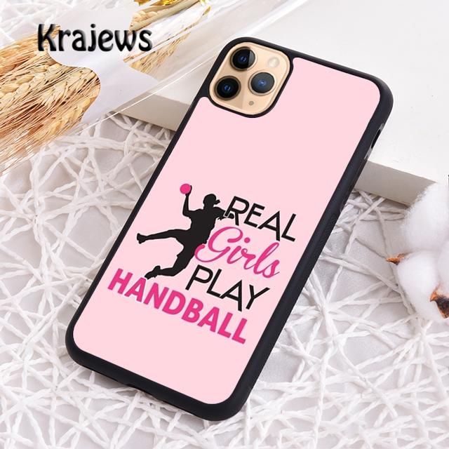 Krajews Handball Sport For iPhone 17 Air 16 Phone Case Cover 15 14 Plus 12 13 Pro Max Coque