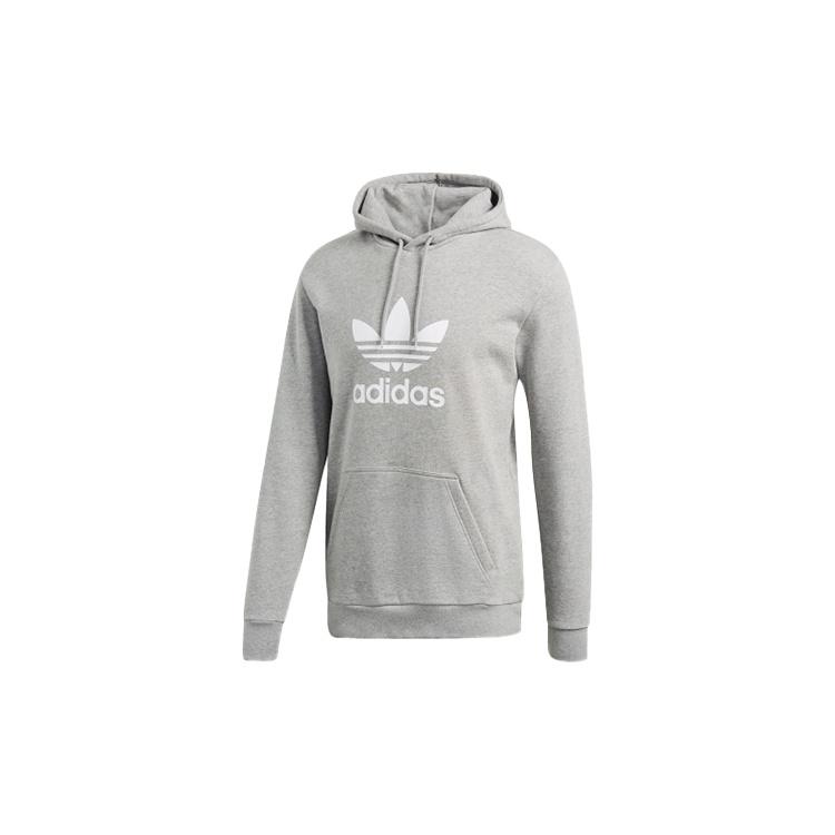 adidas Originals Trefoil Sports Pullover Light Grey Men's DT7963