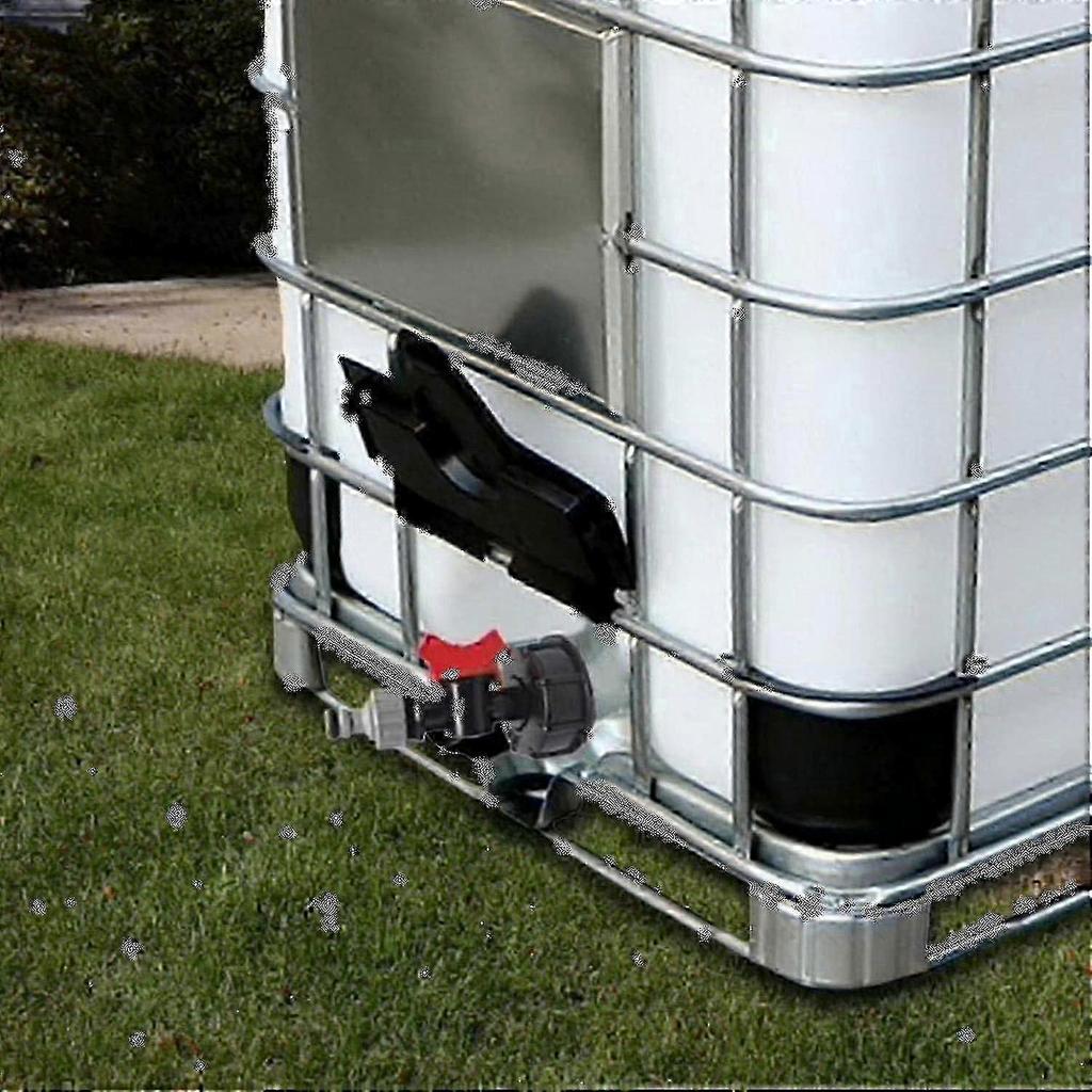 Nuovo Serbatoio Acqua IBC da 1000 Litri con Valvola Adattatore S60x6 e 3/41pz-11(Solo rubinetto)