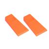 Tree Felling Wedges Safe Effort Saving ABS Plastic Weatherproof Stable Convenient Chainsaw Wedges for Lumbering