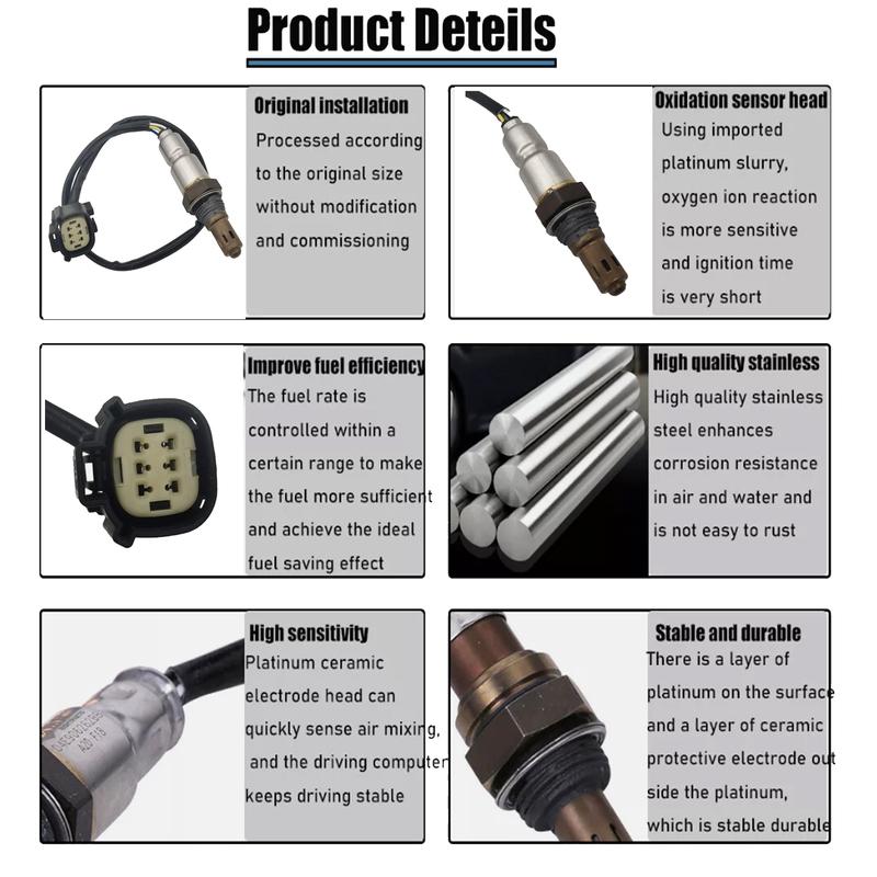 New Front Lambda O2 Oxygen Sensor EJ5Z-9F472-B DY1274 For Ford E-350 ESCAPE F-150 FUSION MUSTANG TRANSIT