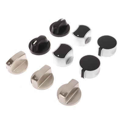 2 pièces 6/8Mm accessoires de cuisinière à gaz bouton d'assemblage universel argent boutons de cuisinière à gaz cuisinière four interrupteur de commande