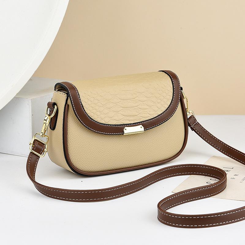 

Популярная сумка 2025 новая мода высокое чувство плечевая сумка-мессенджер универсальная простая портативная женская сумка женщины