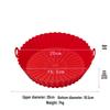 Customized Silicone Air Fryer Baking Pan, High-Temp Resistant, Reusable, Oven & Microwave Safe