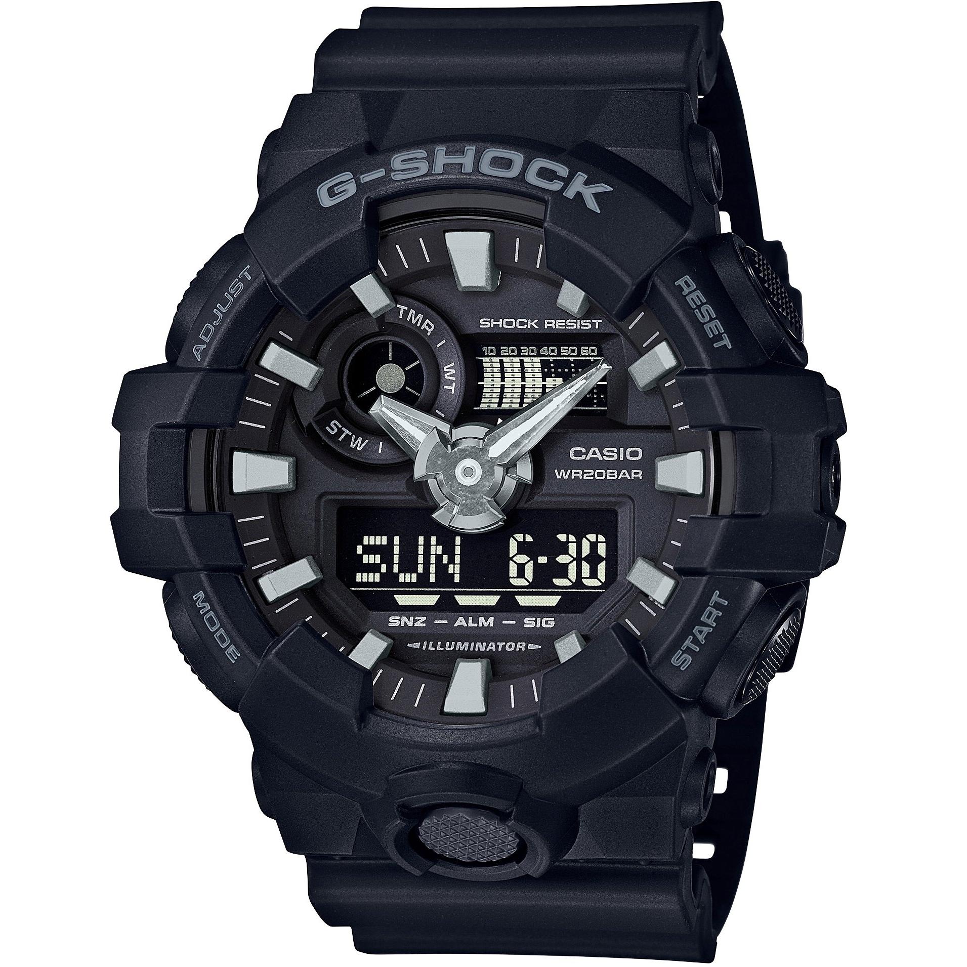 

[Casio] Men s G-Shock Watch GA-700-1BJF Black | Authentic Japanese Model