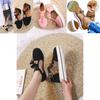 Comfortable Women Tassel Round Toe Shoes Casual Flats With Breathable Material