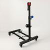 Floor Bike Stand with Wheels Mobile Upright Cycle Movable for Workshop