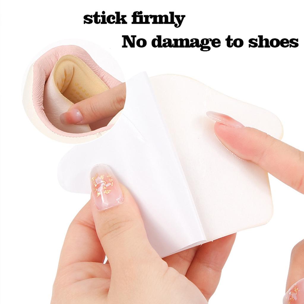 Women Heel Protectors Anti-Slip Heel Cushions Inserts for Women Men Shoe Heel Inserts Prevent Rubbing Blisters Heel Slipping