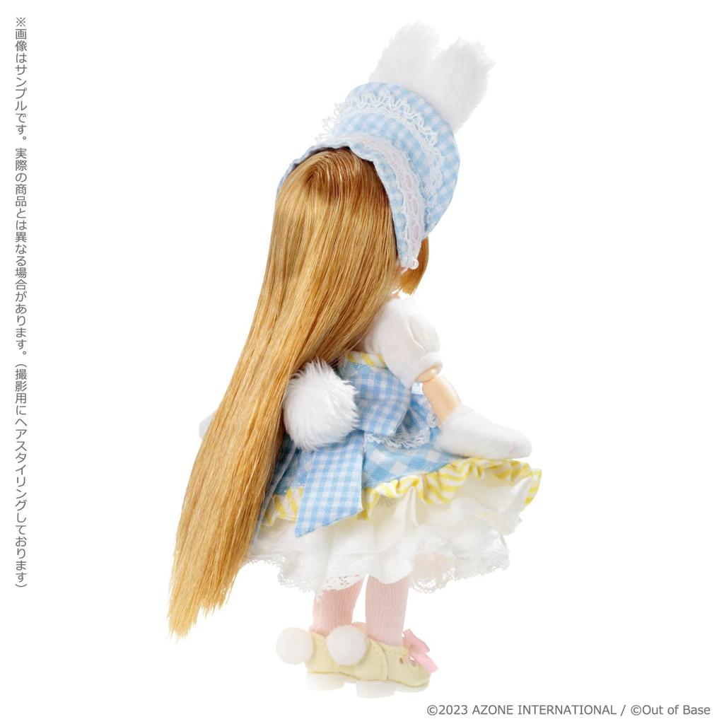 Azone International Akai Camera X SugarCups Bisquetina ~Happy Easter Bunny~ 1/12 Scale Soft Vinyl Head Collector's Scale Doll