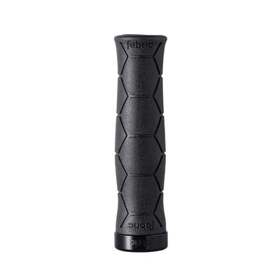 Poignées de Vélo en Tissu Noir, Semi-Ergonomiques, Silicone, FHG-03