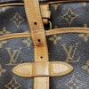 [Pre-Owned] Monogram Saumur 30 Iconic Classic Logo Print Adjustable Shoulder Strap Canvas And Leather Messenger Bag - Fair #1967VAX