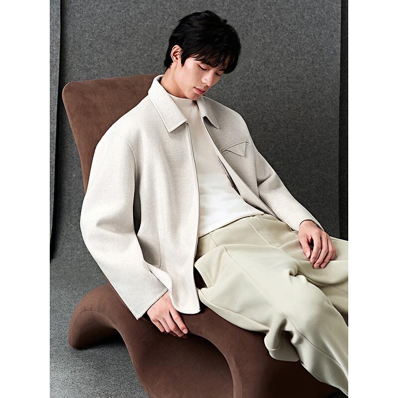 GXG Men's Classic Wool Blend Short Jacket