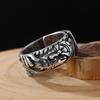 Guan Gong Ring Men's Wu Caishen Domineering Trendy Men's Ring Live Mouth Adjustable