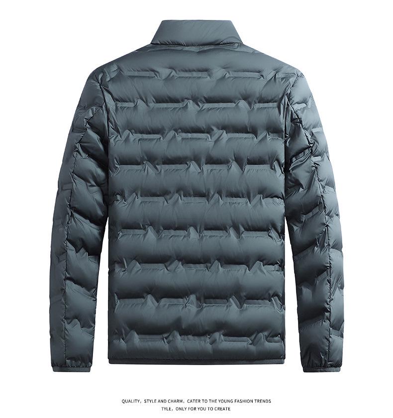 Men's Lightweight Graphene White Duck Down Winter Jacket - Warm, Casual, Outerwear