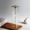 Transparent Incense Stick Stand Cuboid Shape Removable Ash Collector Glass Incense Burner  Yoga