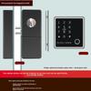 Punch-Free Glass Door Smart Lock: Remote-Controlled Fingerprint Lock for Single & Double Doors