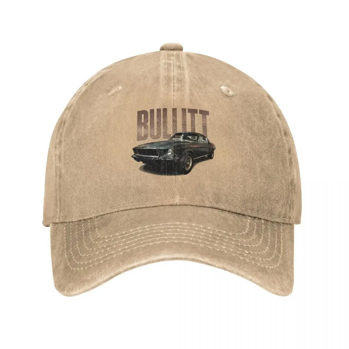 Colorbobble CAP McQueen's 1968 Ford Mustang Fastback uit BULLITT - Groene Pet Luxe herenpet Golfhoed Elegante Dameshoeden Heren