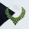 Beautiful Peridot Gemstone Handmade 925 Sterling Silver Necklace, Peridot Silver Necklace For Wife, Unisex Necklace, Party Waer Gift