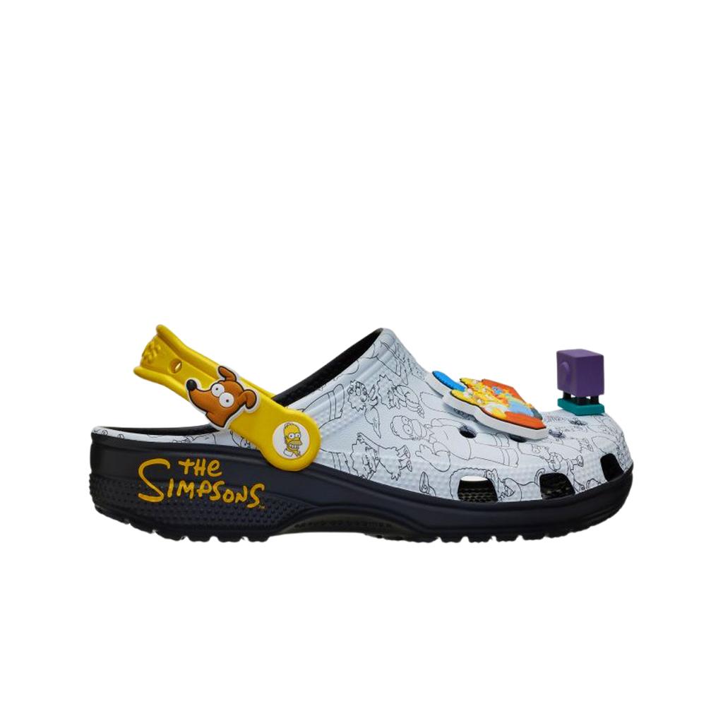 The Simpsons x Crocs Saboți Clasici Secvența Intro Adidași Unisex Alb Multi 211106-90H