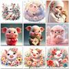 CHENISTORY 5D Pig Diamond Painting Full Square Cross Stitch Diamond Embroidery Sale Rhinestones Pictures Animals Diamond Art