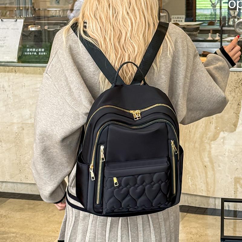 Vintage Women's Backpack Embroidered Lightweight Commuter Backpack