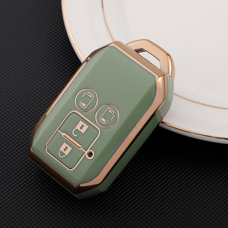 4 Button TPU Key Cover Car Key Case Protection Shell for Suzuki Ignis Swift Embona XL7 2017-2021 Remote Fob Auto Accessory