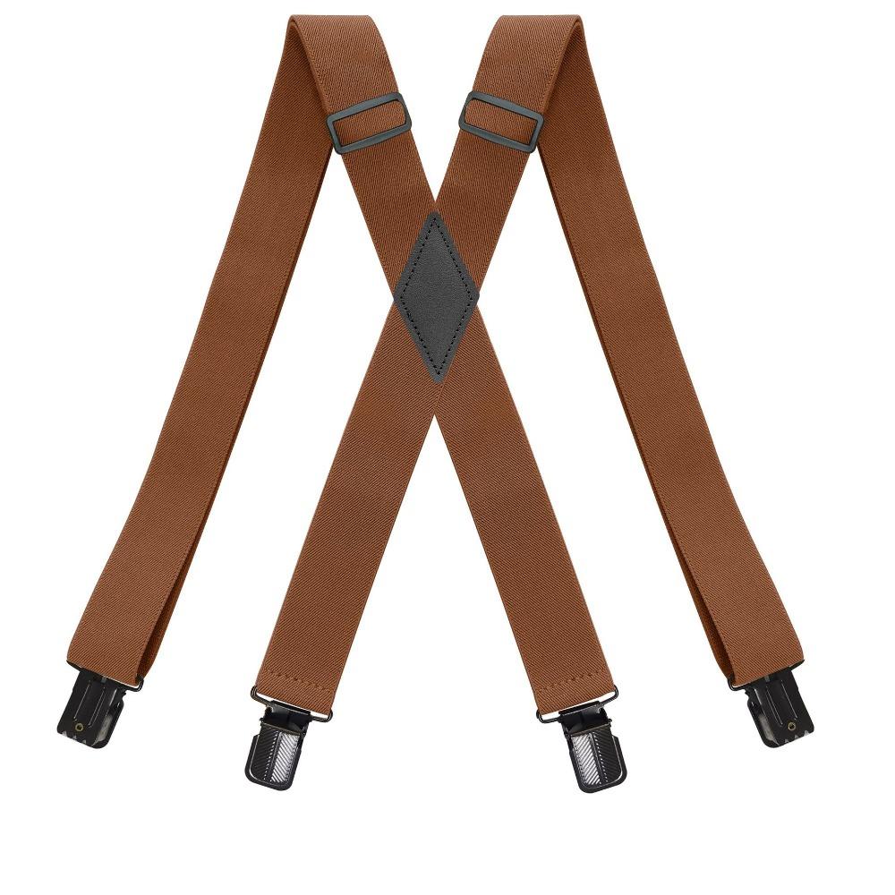 Men Women Vintage Trimmed Button End Y Shape Trouser Straps Belt Braces Suspenders Elastic Braces Adjustable Strap Clip Party