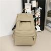 Schoolbag trendy brand pleated backpack women's 1011 new lightweight fashion schoolbag large capacity leisure travel backpack men