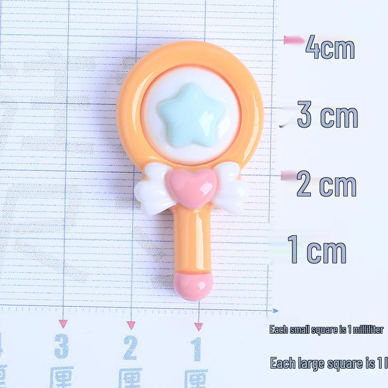 Fairy Wand Resin Hair Tie & Sticker Set